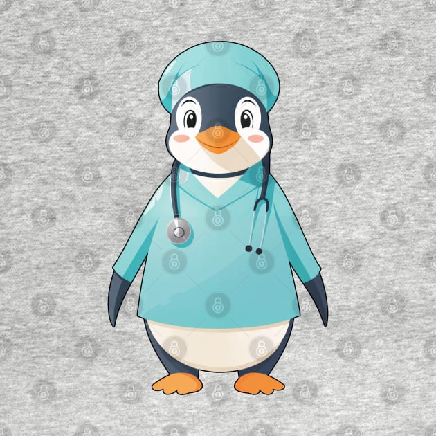 Nurse Penguin by Manzo Carey